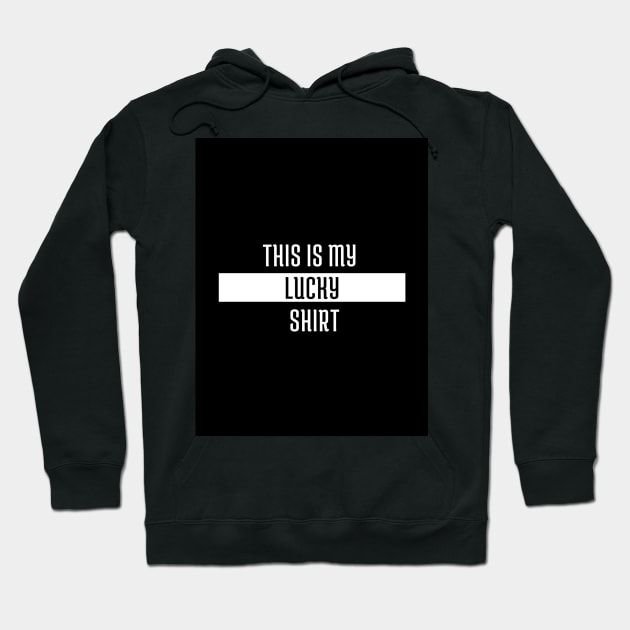 Lucky tee Hoodie by WonderfulHumans